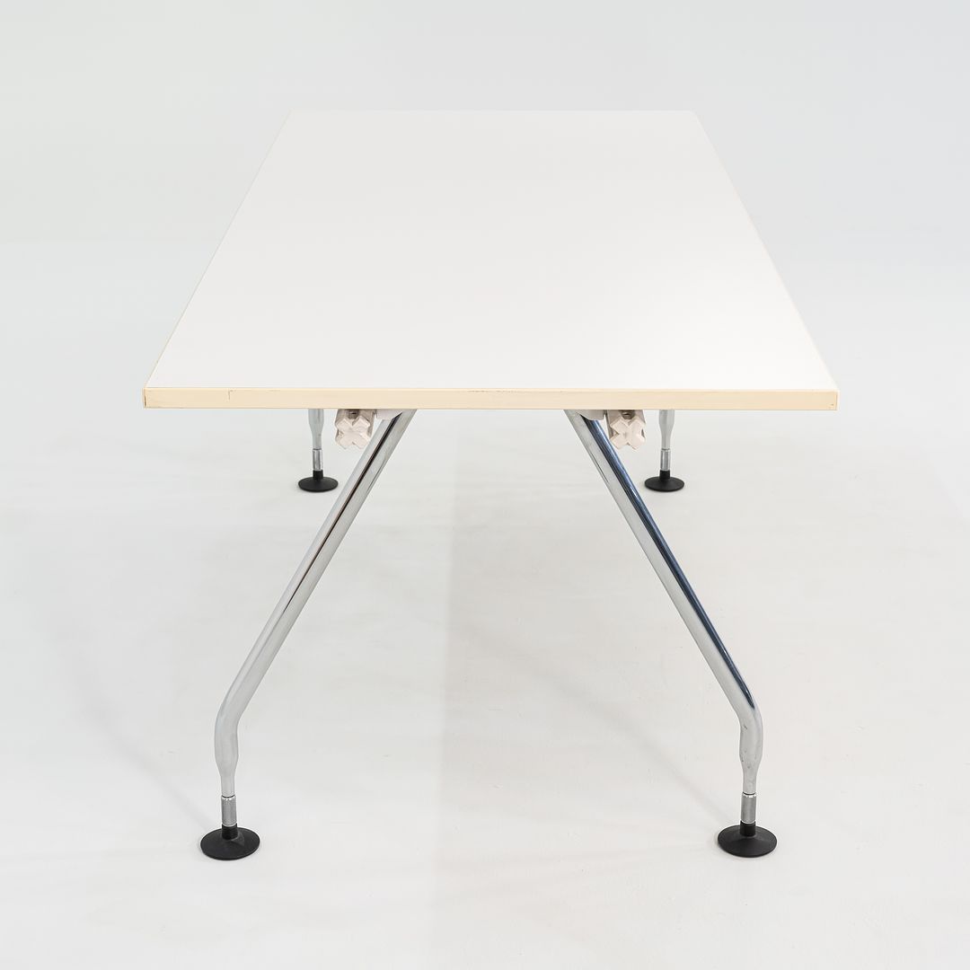 2007 Antonio Citterio for Vitra Ad Hoc Desk With White Laminate Tops 70x32 in 1x Available