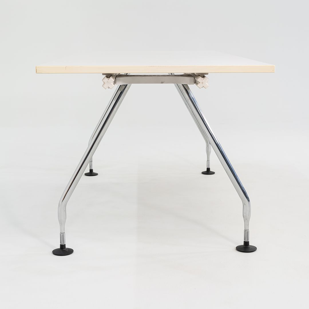 2007 Antonio Citterio for Vitra Ad Hoc Desk With White Laminate Tops 70x32 in 1x Available