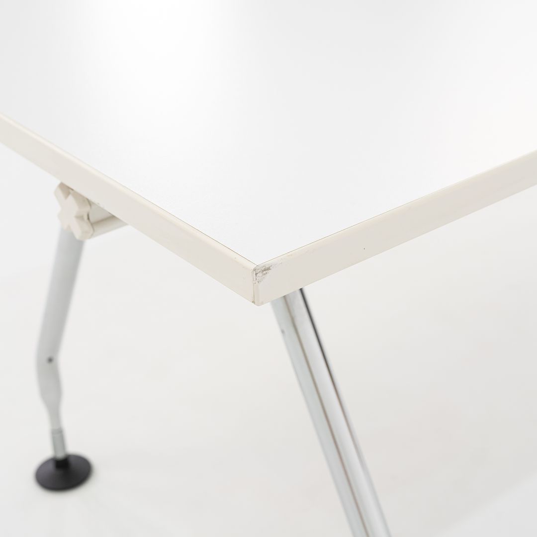 2007 Antonio Citterio for Vitra Ad Hoc Desk With White Laminate Tops 70x32 in 1x Available