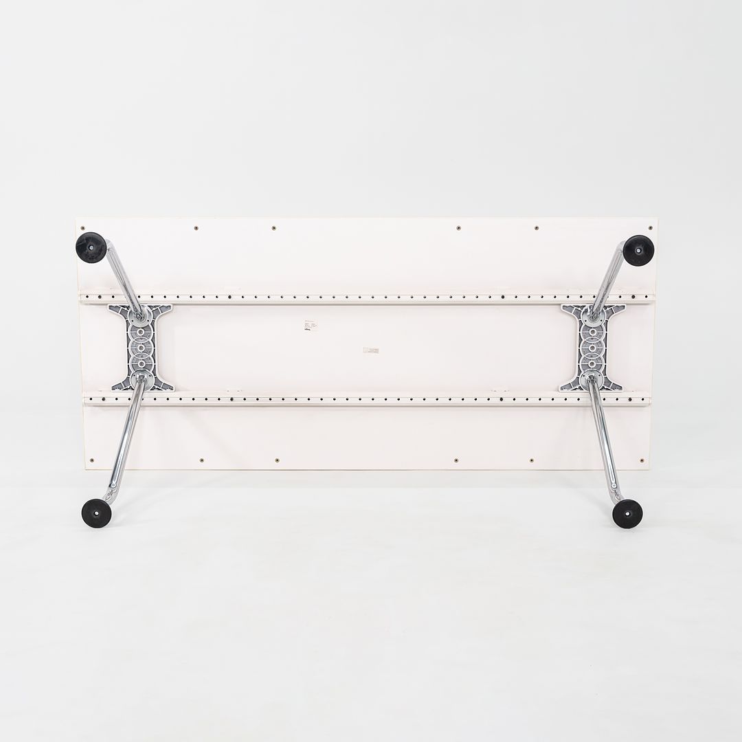 2007 Antonio Citterio for Vitra Ad Hoc Desk With White Laminate Tops 70x32 in 1x Available