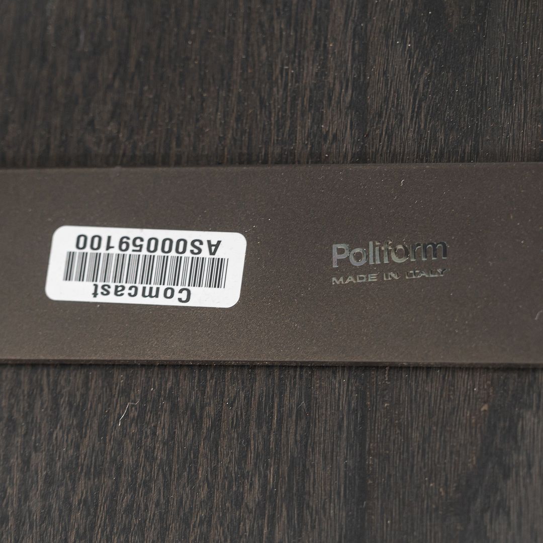 C. 2012 Jean-Marie Massaud for Poliform Tribeca Coffee Table in Ebonized Elm 48"