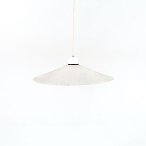1980s Perforated Metal Pendant Lamp by Ron Rezek for Ron Rezek Lighting Aluminum, Plastic, Wire