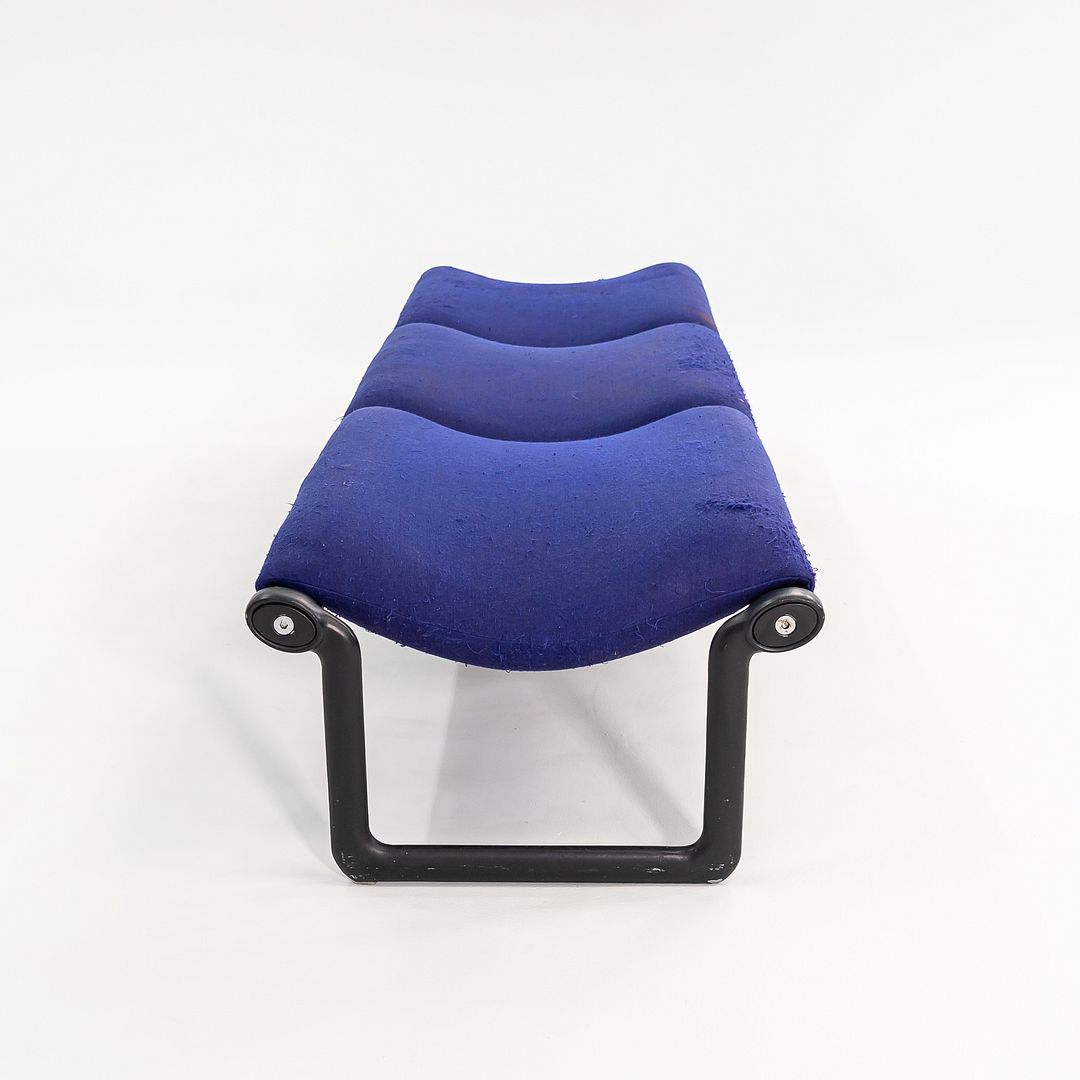 1970s Three Seat Bench by Bruce Hannah and Andrew Morrison for Knoll in Fabric