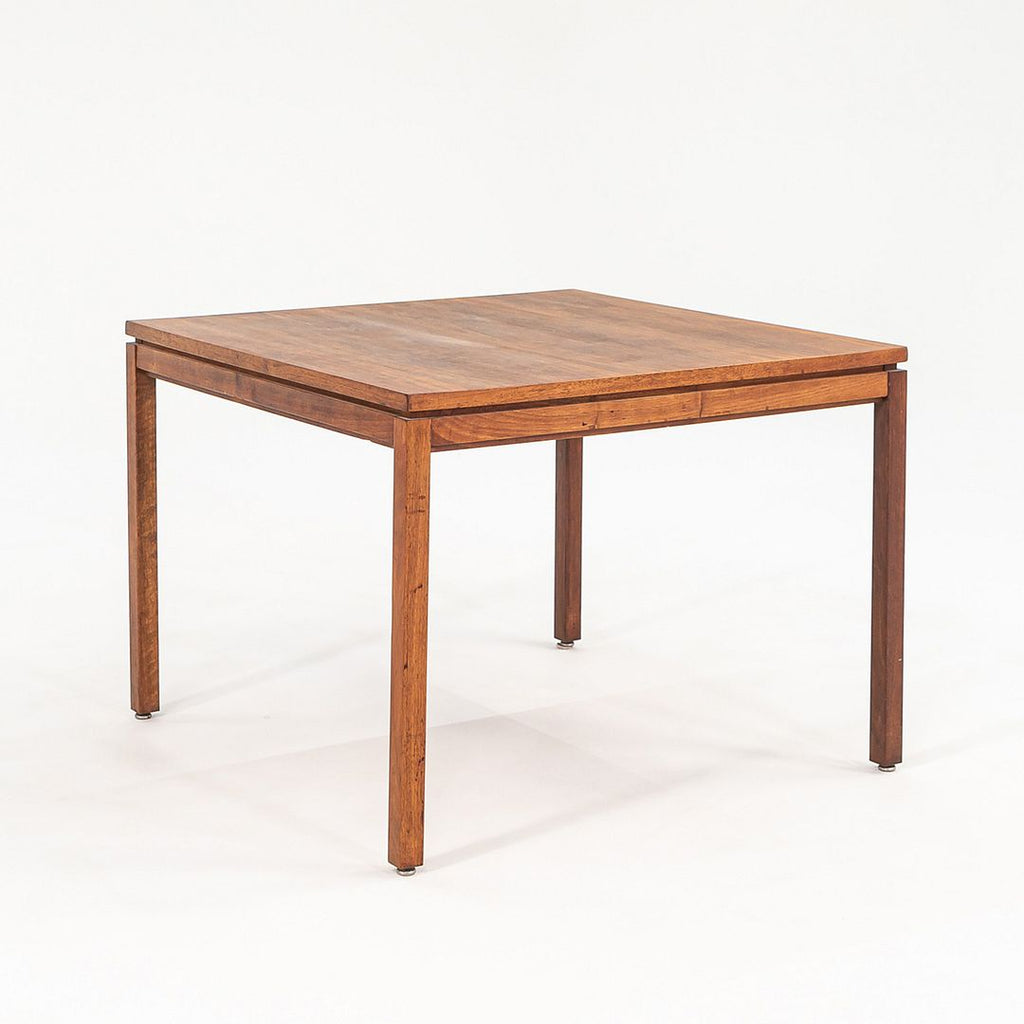 1960s Walnut Side / End Table Attributed to Jens Risom 30 x 30 x 22 inches