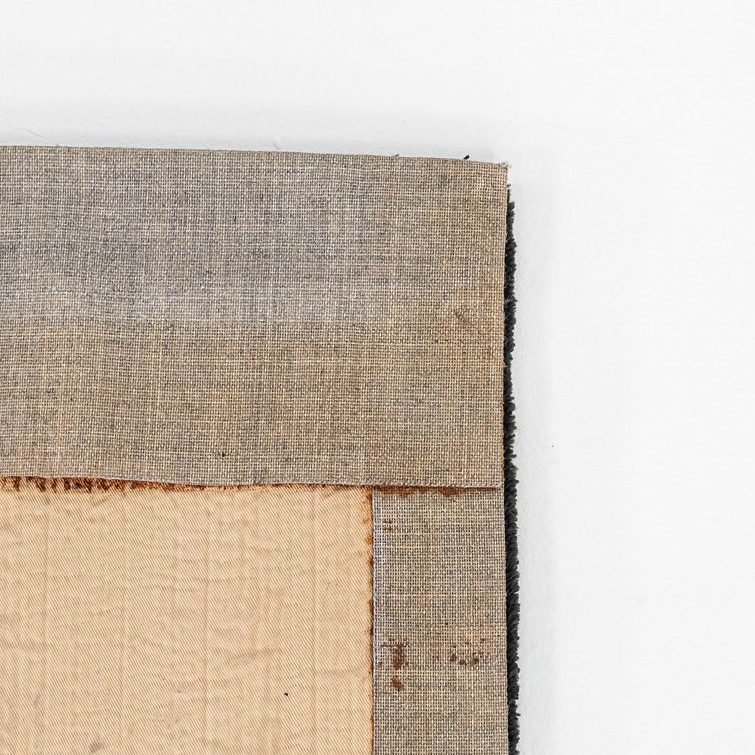 C. 1970s Kjell A Sorensen-Ringi Swedish Wall Tapestry Rug "Black Machine" No.1/6