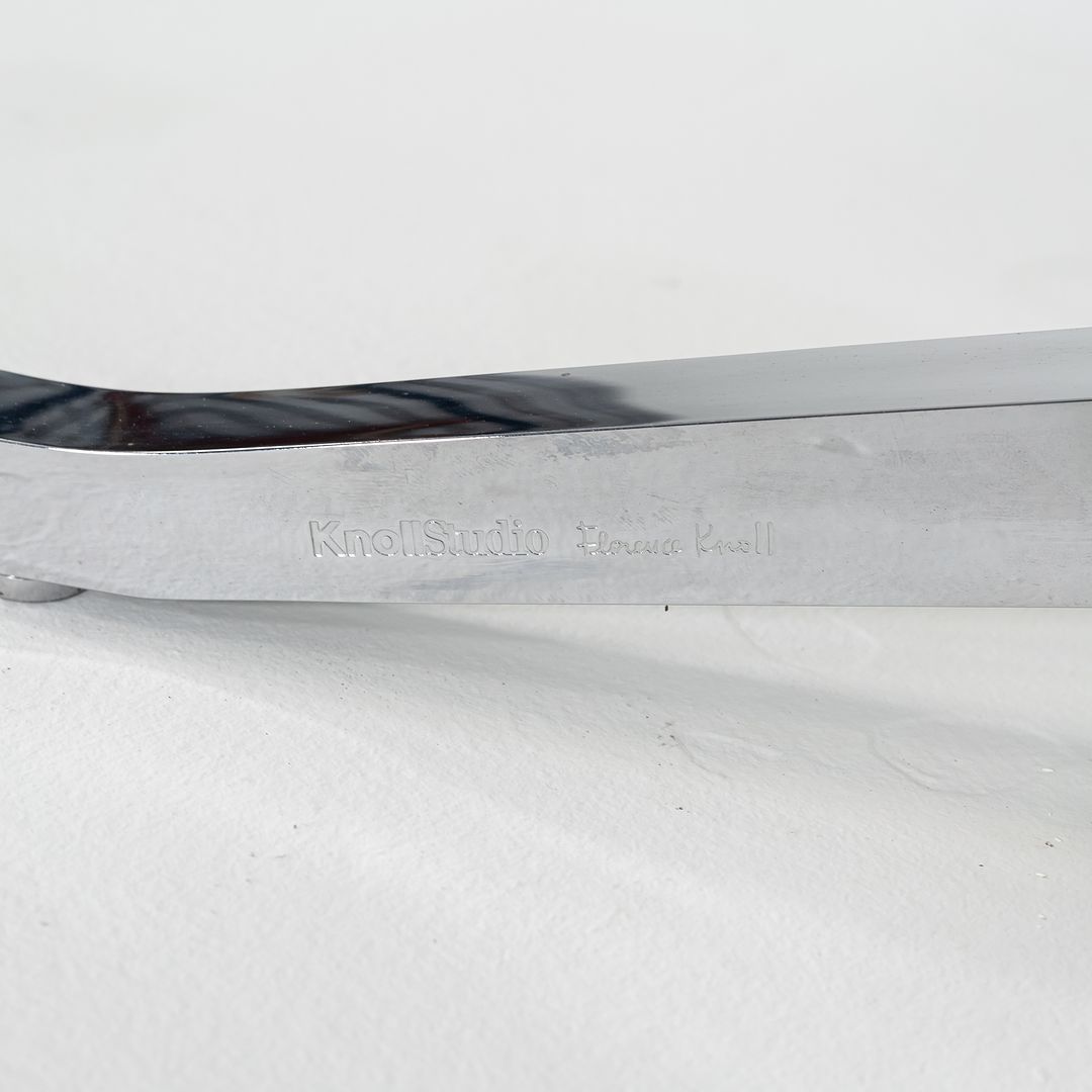 2019 2480T X-Base Dining Table by Florence Knoll for Knoll Carrara Marble, Steel, Substrate