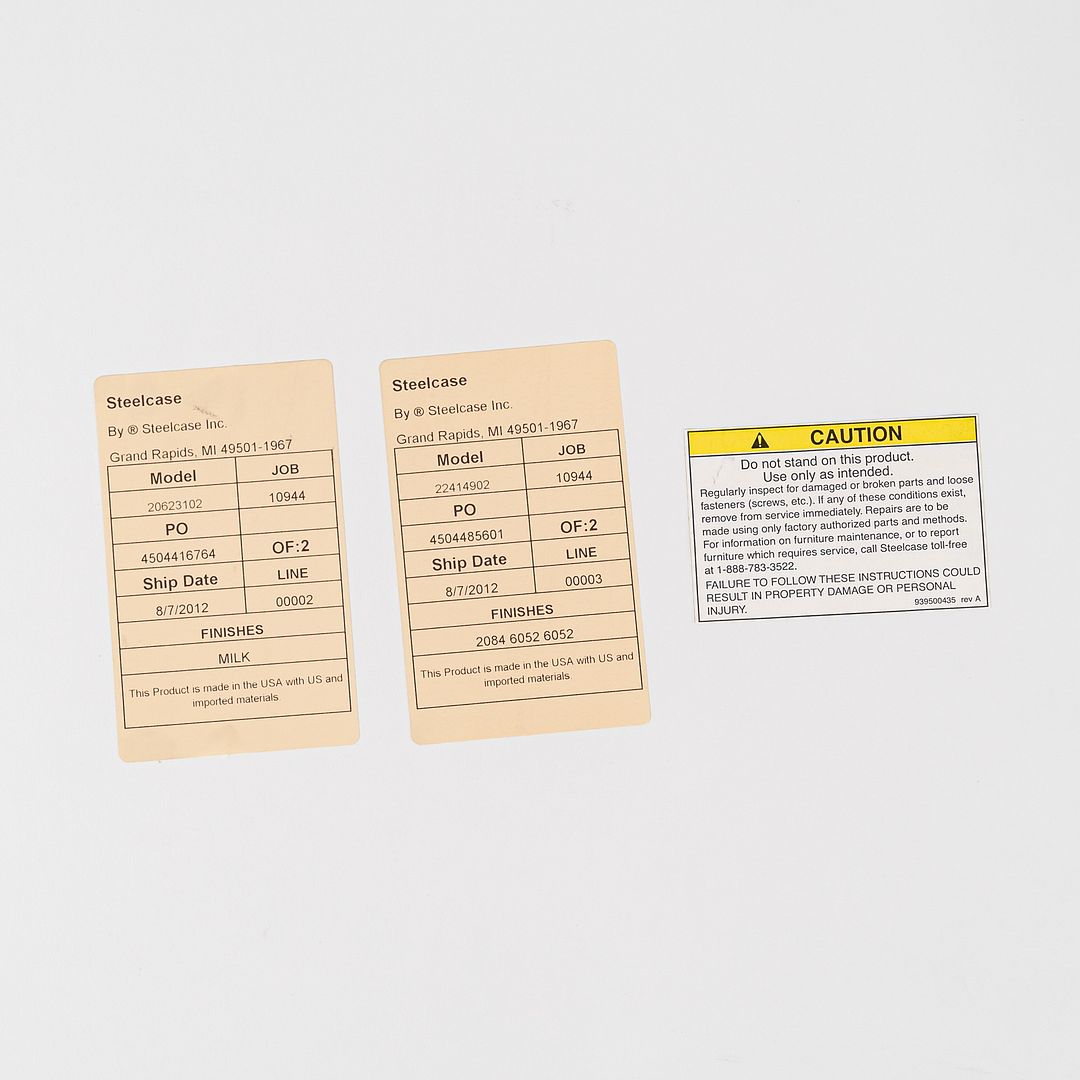 2012 Coalesse / Steelcase SW_1 Conference Table by Scott Wilson White Laminate