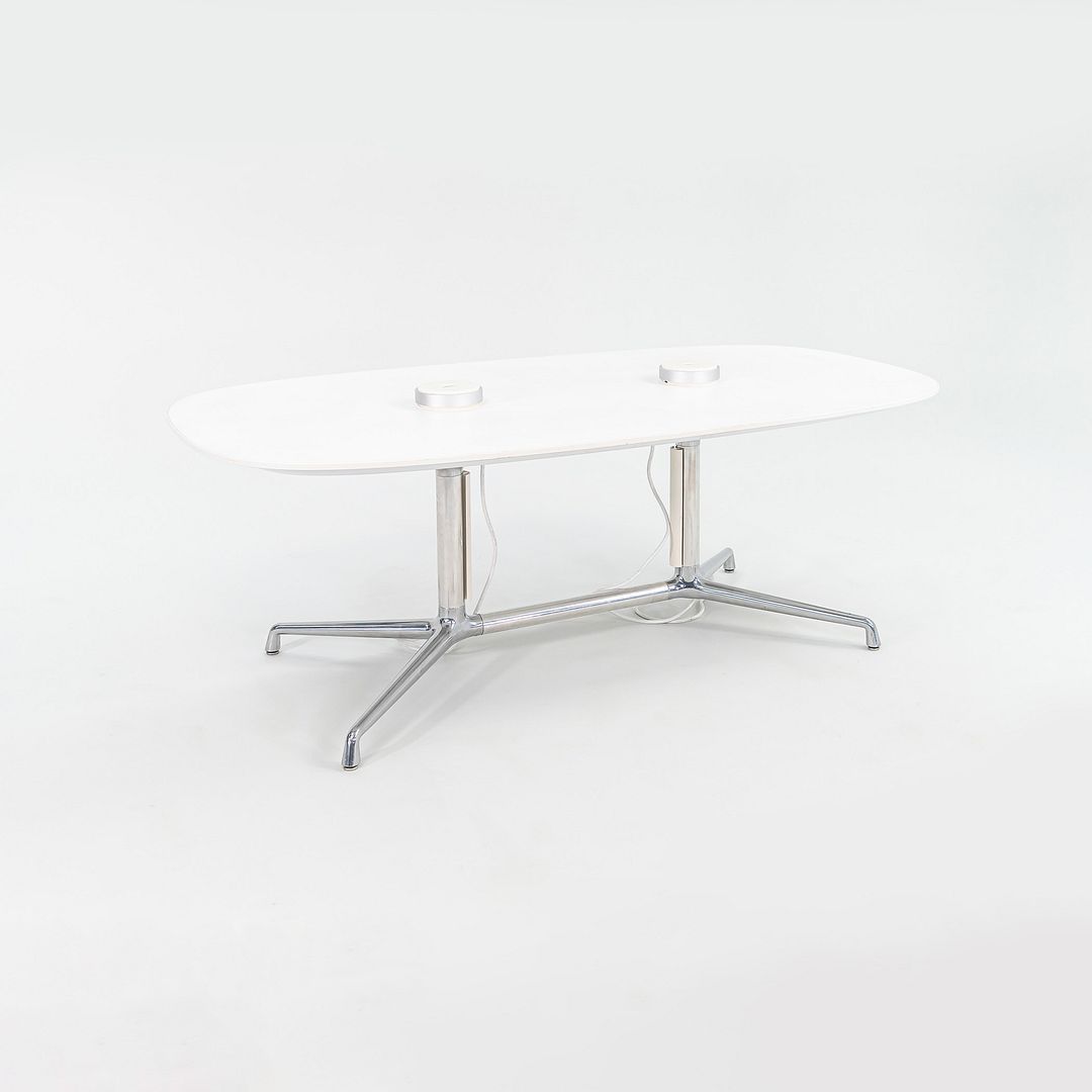2012 Coalesse / Steelcase SW_1 Conference Table by Scott Wilson White Laminate