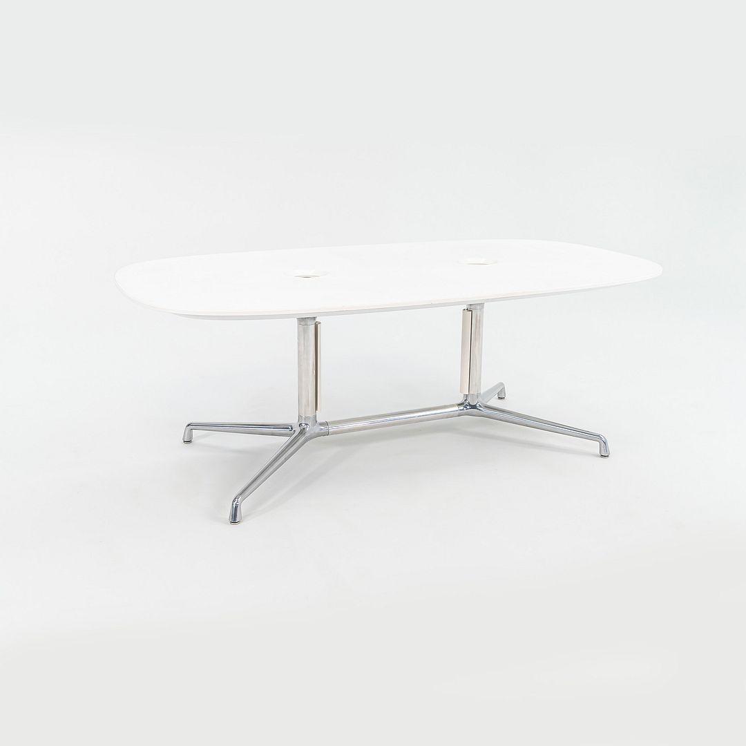 2012 Coalesse / Steelcase SW_1 Conference Table by Scott Wilson White Laminate