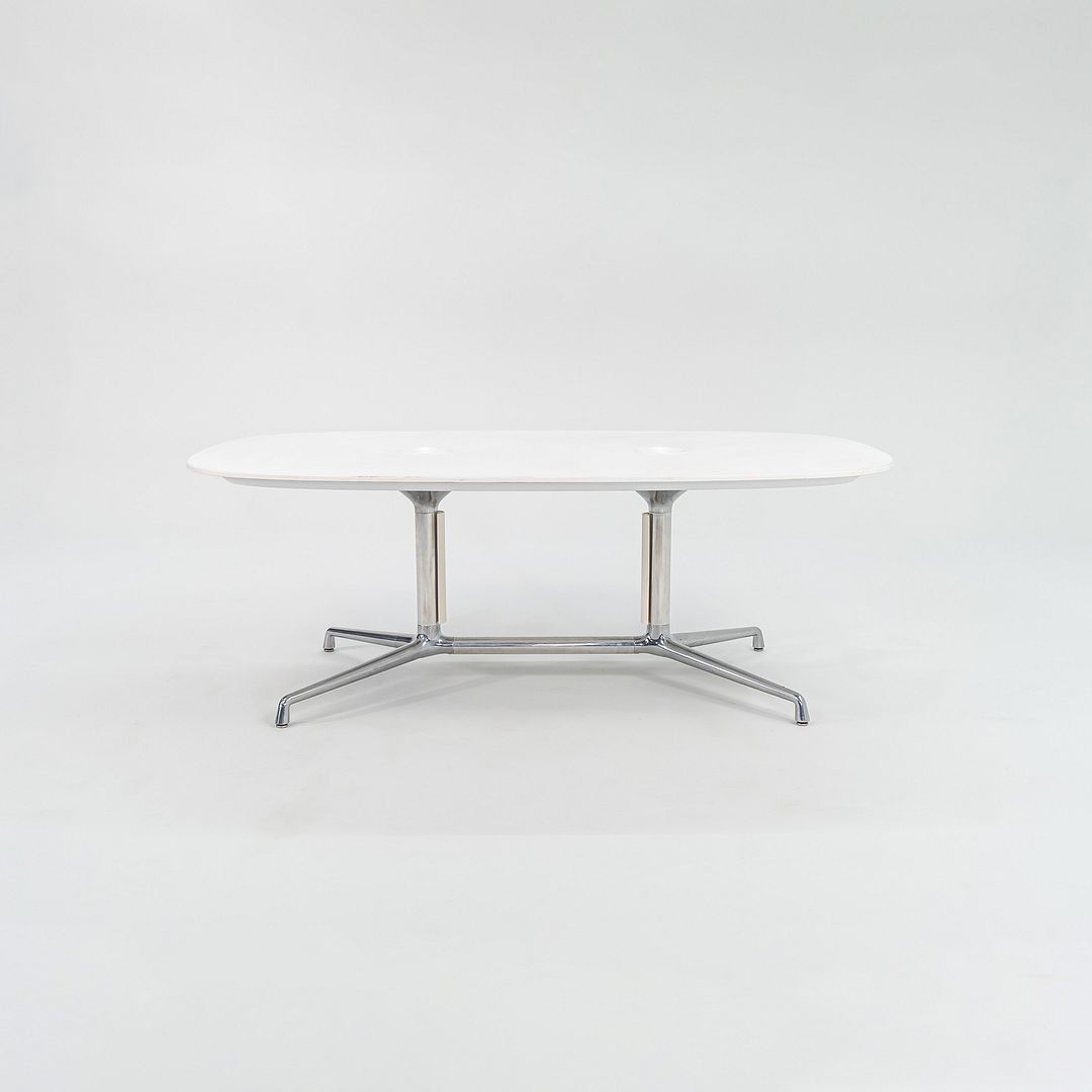2012 Coalesse / Steelcase SW_1 Conference Table by Scott Wilson White Laminate