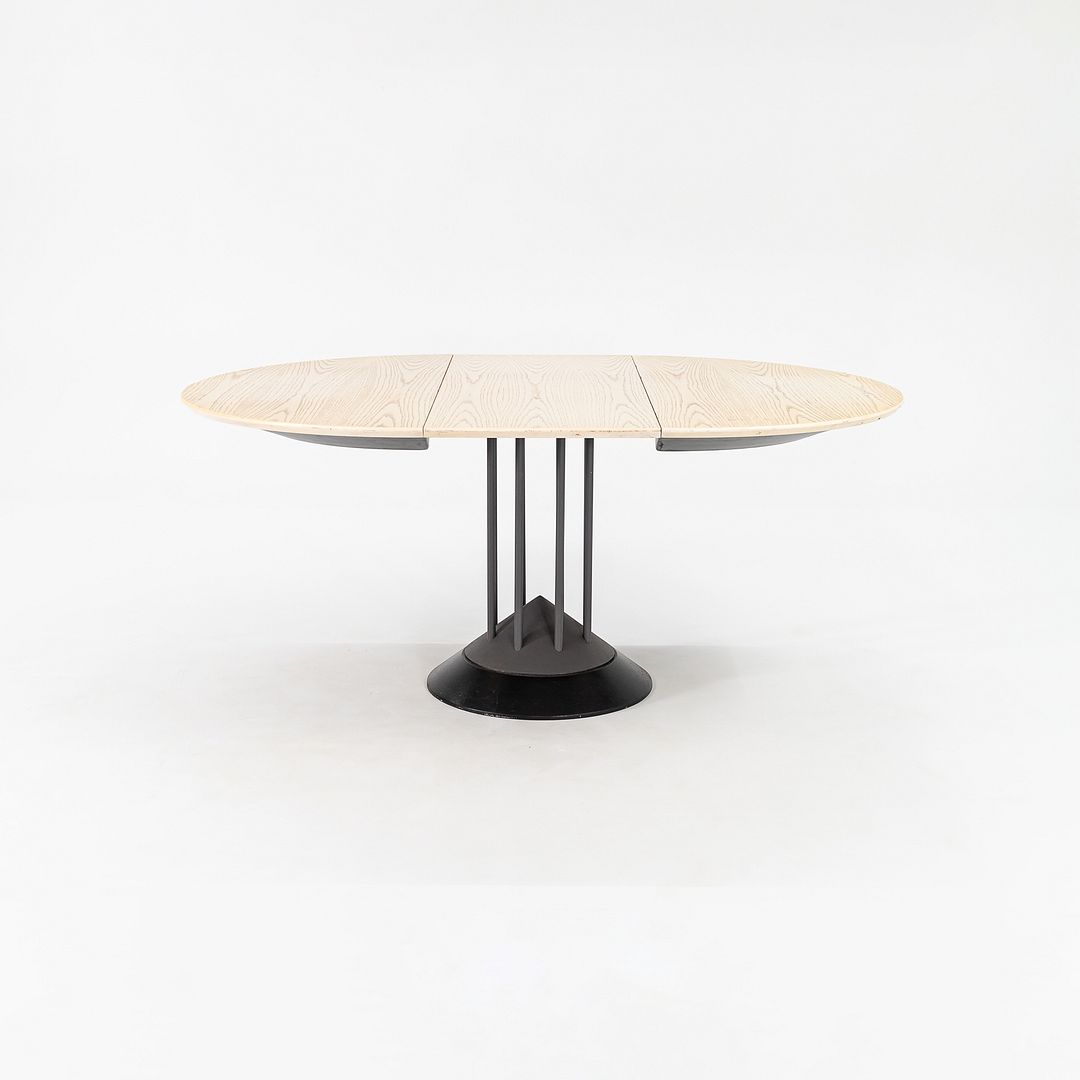 1990s Peter Maly for Tonon Italia Postmodern Extension Dining Table with Leaf