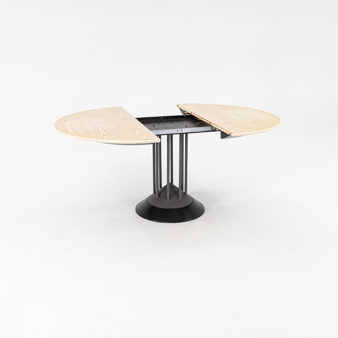 1990s Peter Maly for Tonon Italia Postmodern Extension Dining Table with Leaf