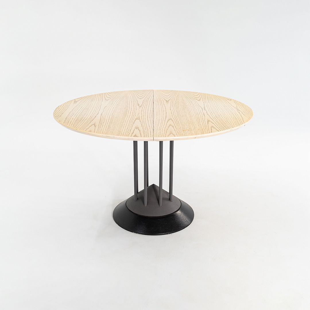 1990s Peter Maly for Tonon Italia Postmodern Extension Dining Table with Leaf