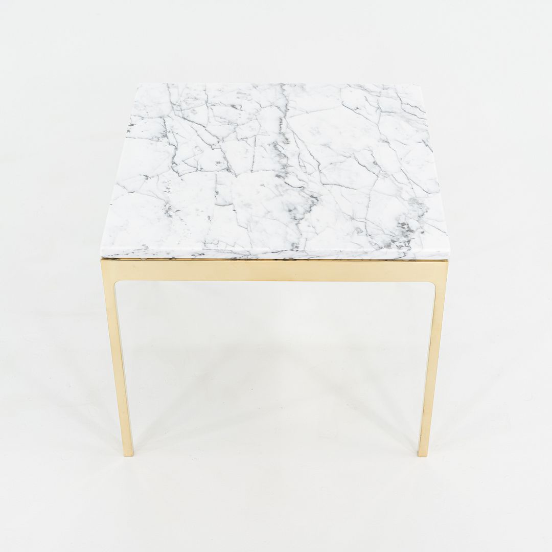 1970s Nicos Zographos TA.20 Series Square Bronze Side Table by Gratz Industries