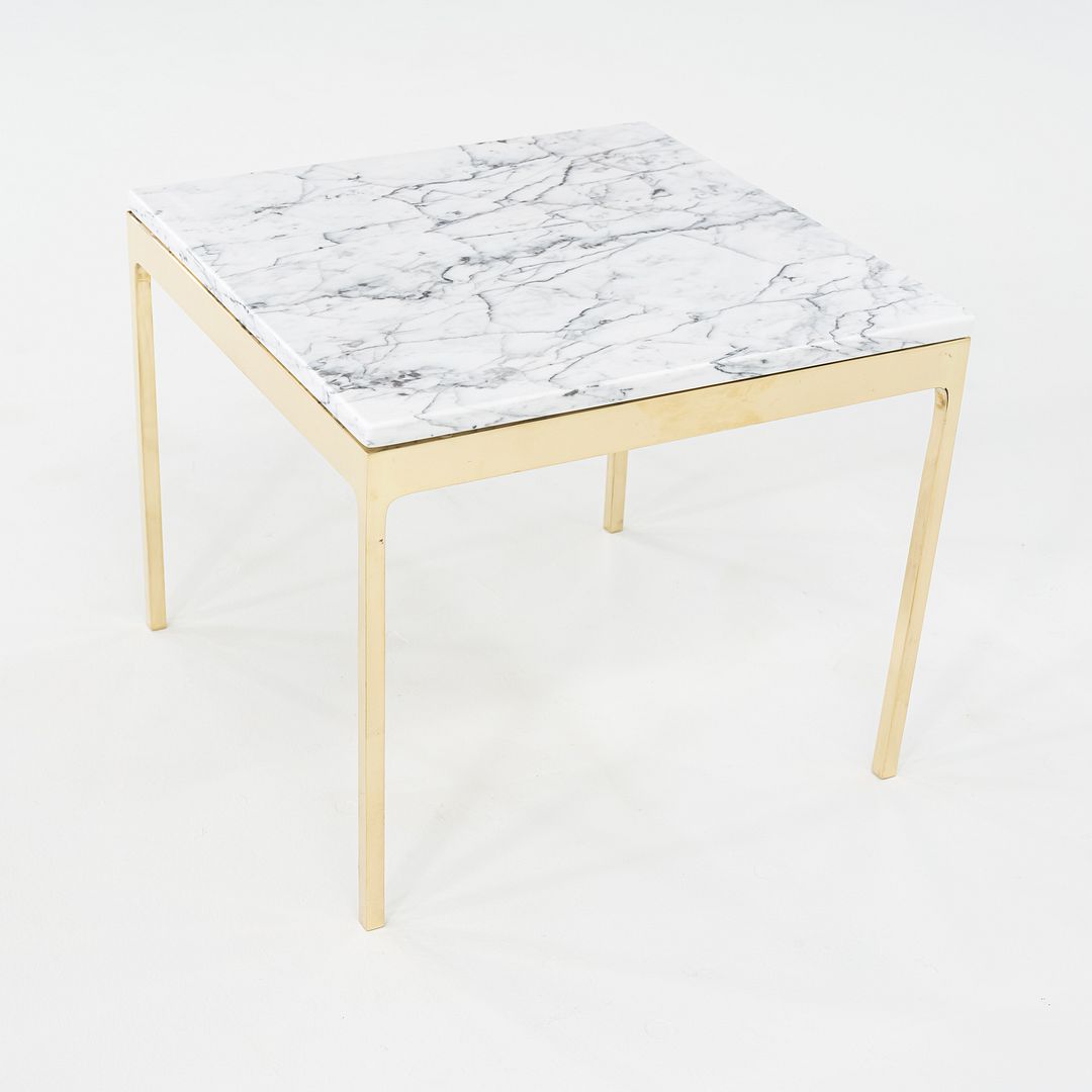 1970s Nicos Zographos TA.20 Series Square Bronze Side Table by Gratz Industries