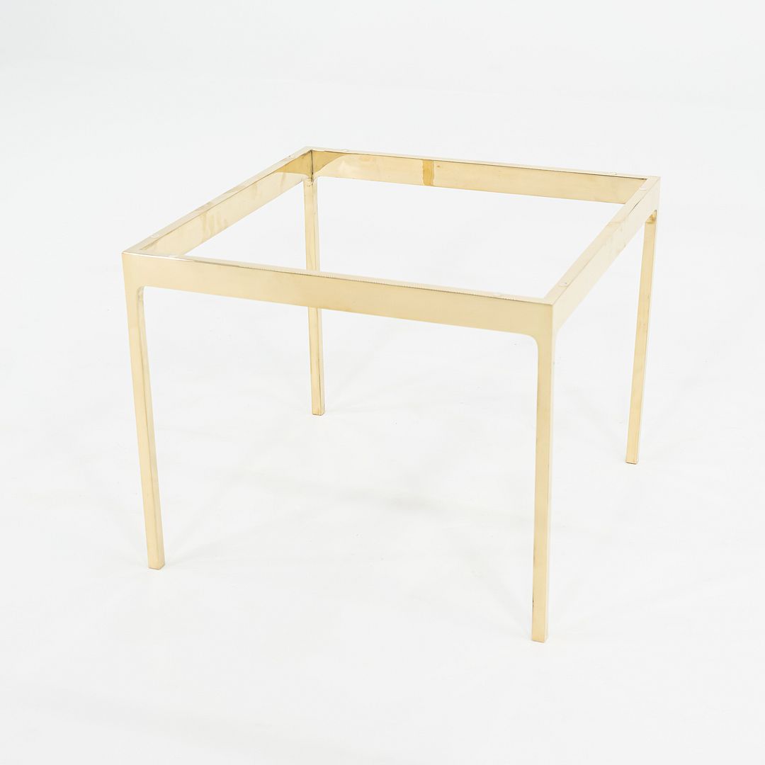 1970s Nicos Zographos TA.20 Series Square Bronze Side Table by Gratz Industries