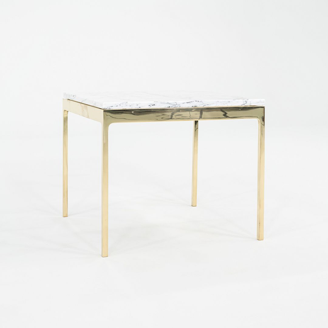 1970s Nicos Zographos TA.20 Series Square Bronze Side Table by Gratz Industries