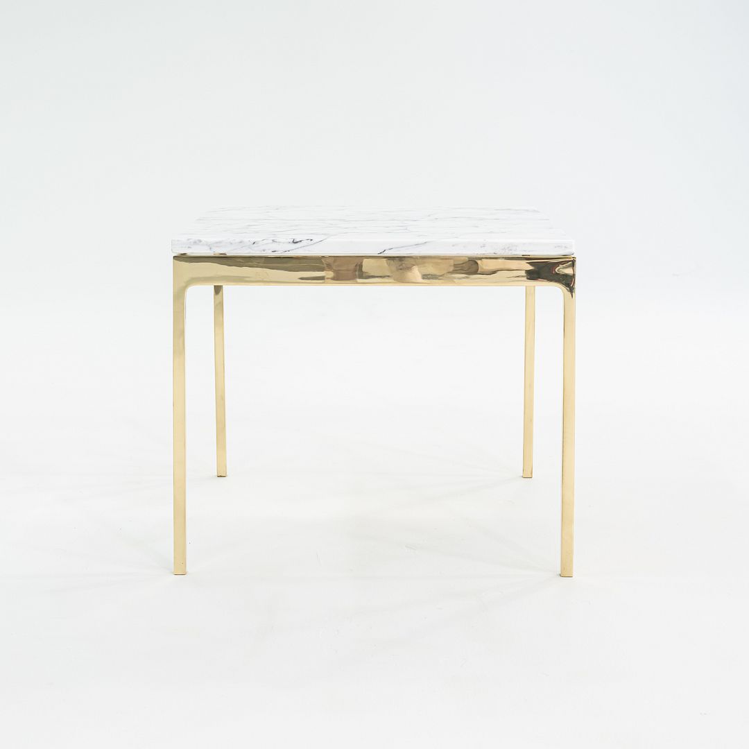 1970s Nicos Zographos TA.20 Series Square Bronze Side Table by Gratz Industries