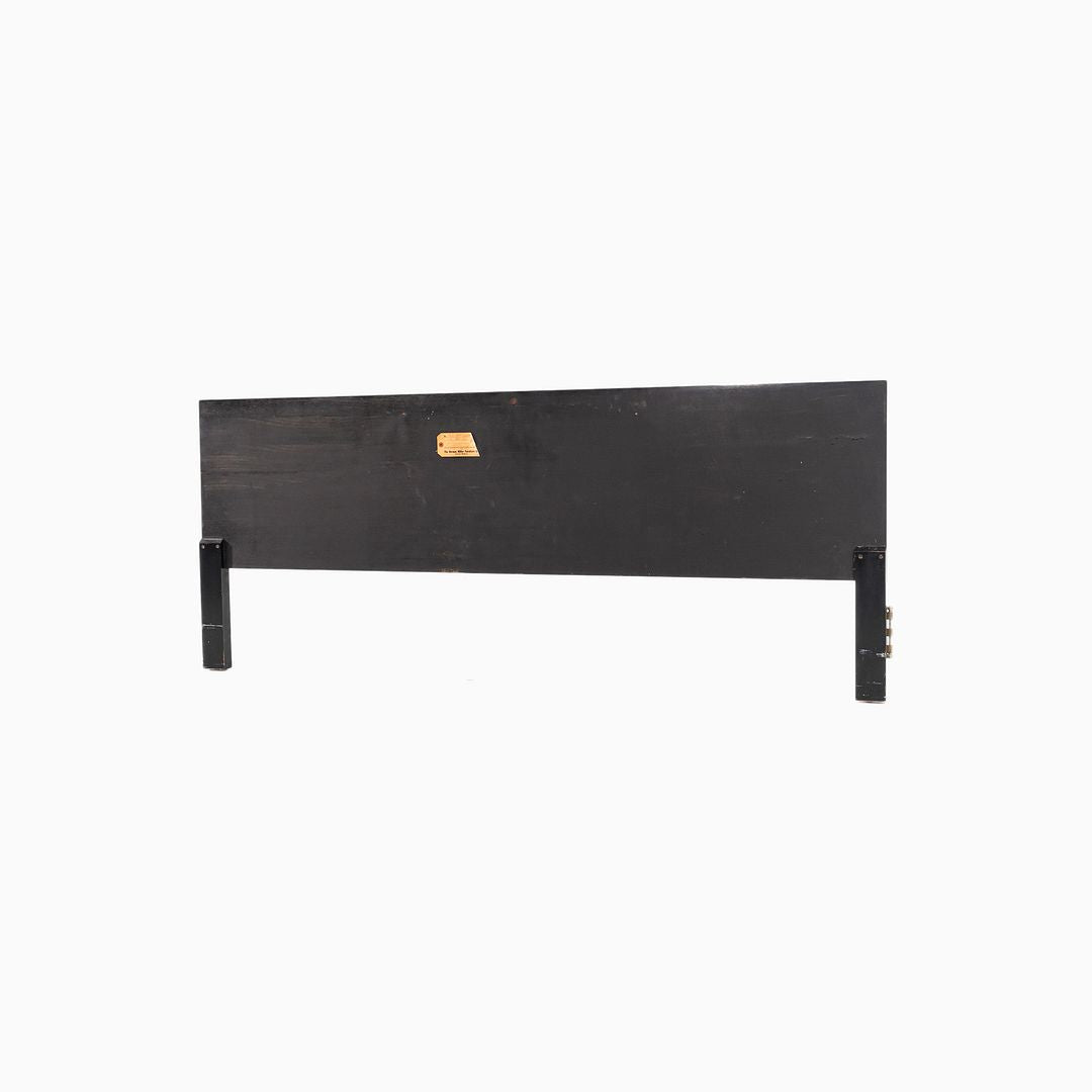 1950s George Nelson for Herman Miller King Headboard with 2x Twin Bed Frames