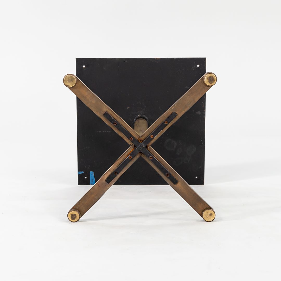 1980s Alpha Table Base by Nicos Zographos for Zographos Designs Bronze 3x Available