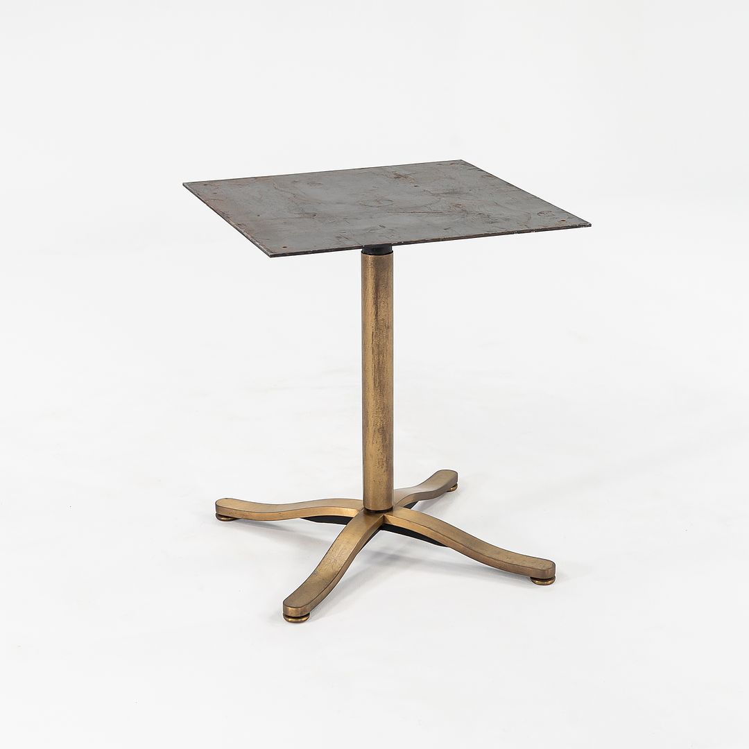 1980s Alpha Table Base by Nicos Zographos for Zographos Designs Bronze 3x Available