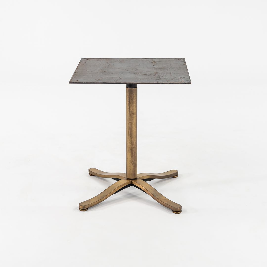 1980s Alpha Table Base by Nicos Zographos for Zographos Designs Bronze 3x Available