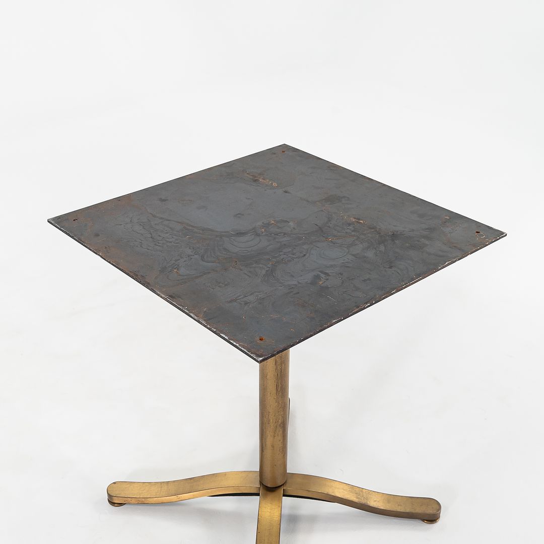 1980s Alpha Table Base by Nicos Zographos for Zographos Designs Bronze 3x Available