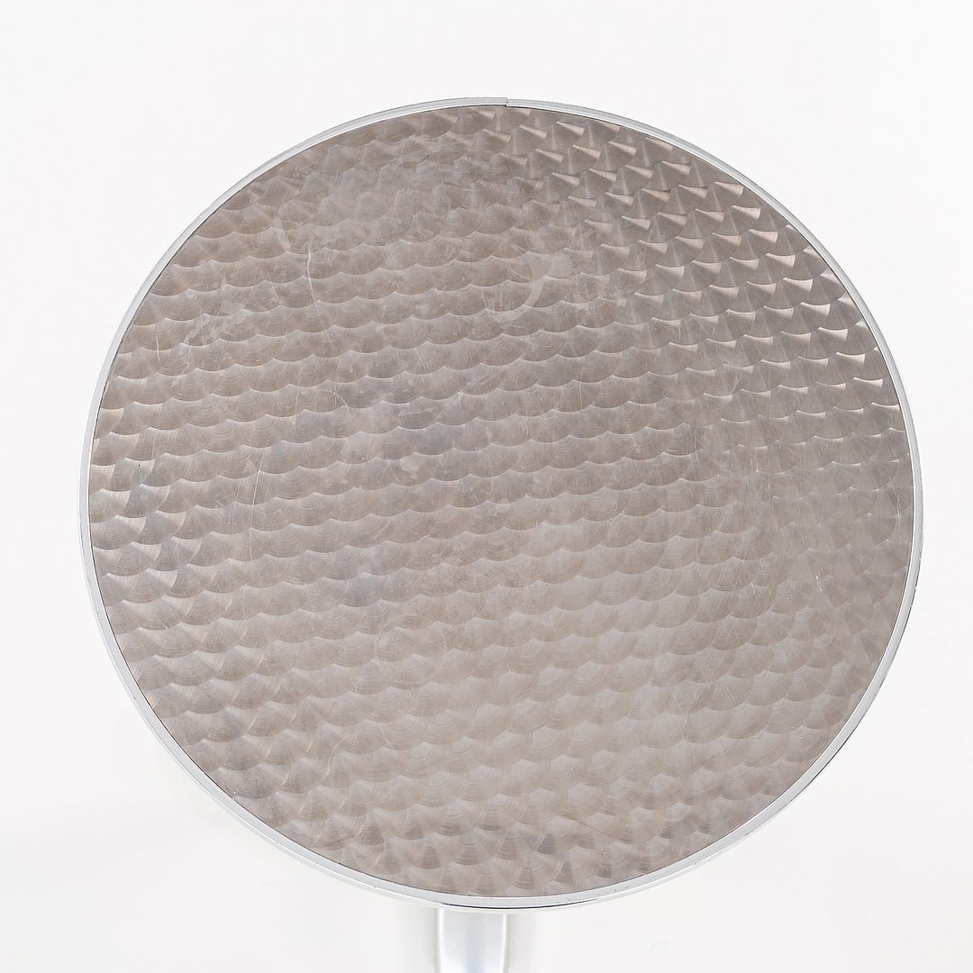 2000s Indecasa Outdoor Bar / High Table in Aluminum and Steel 37 in H 24 in D