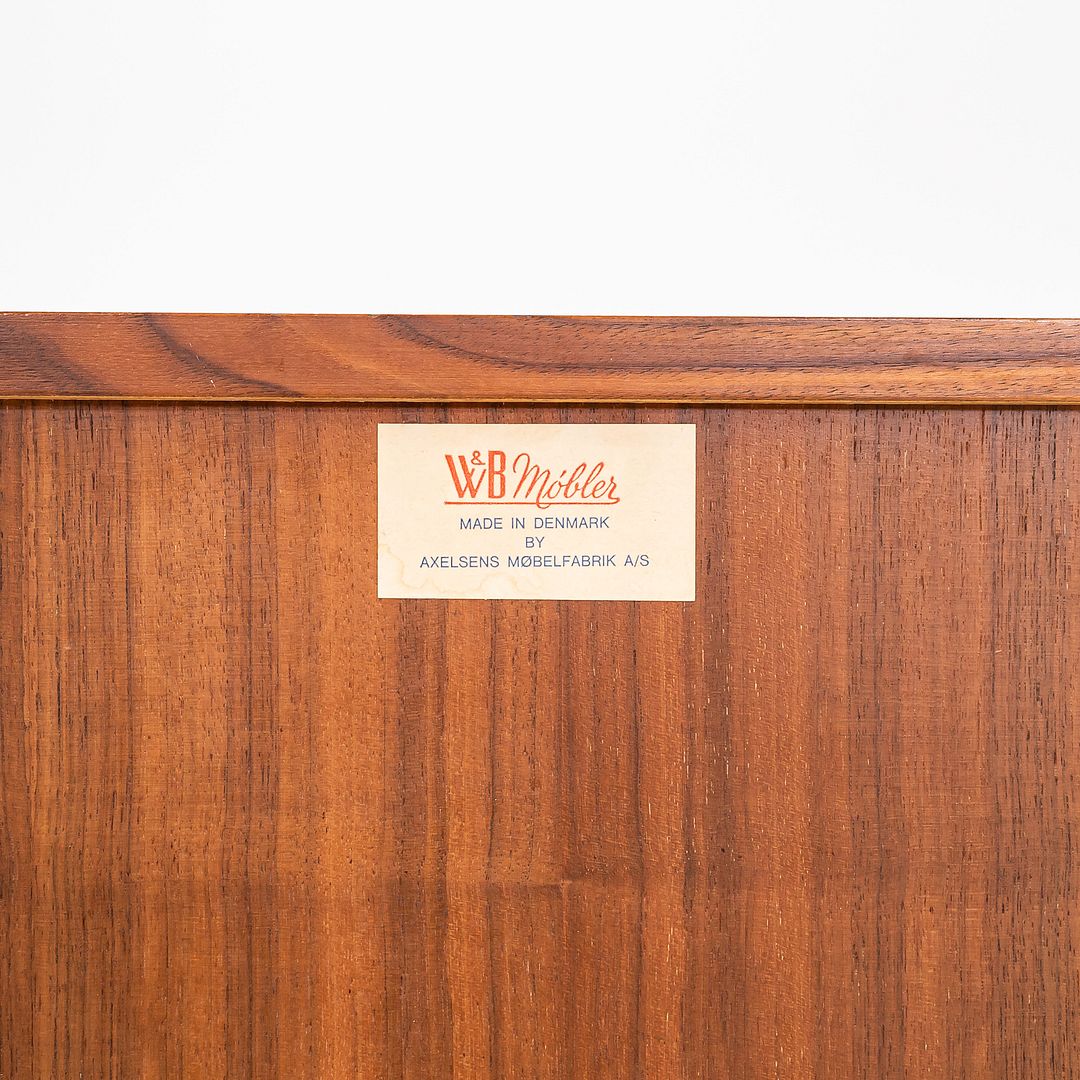 1970s Rolling Axelsens Mobelfabrik for W&B Mobler Danish Modern Bedside Table