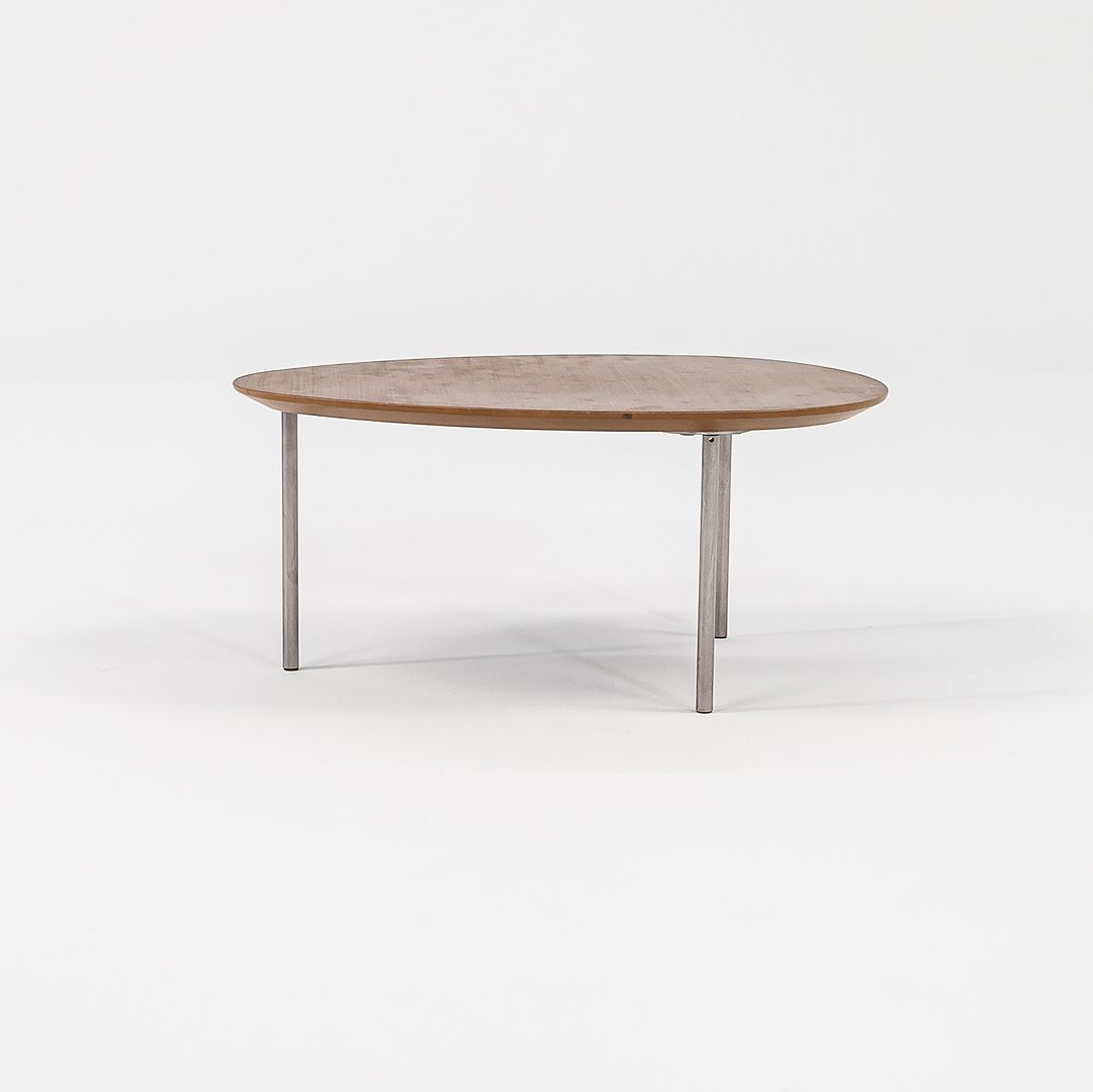 2010s Stua Eclipse Coffee / End Table with Stainless Steel Legs Made in Spain