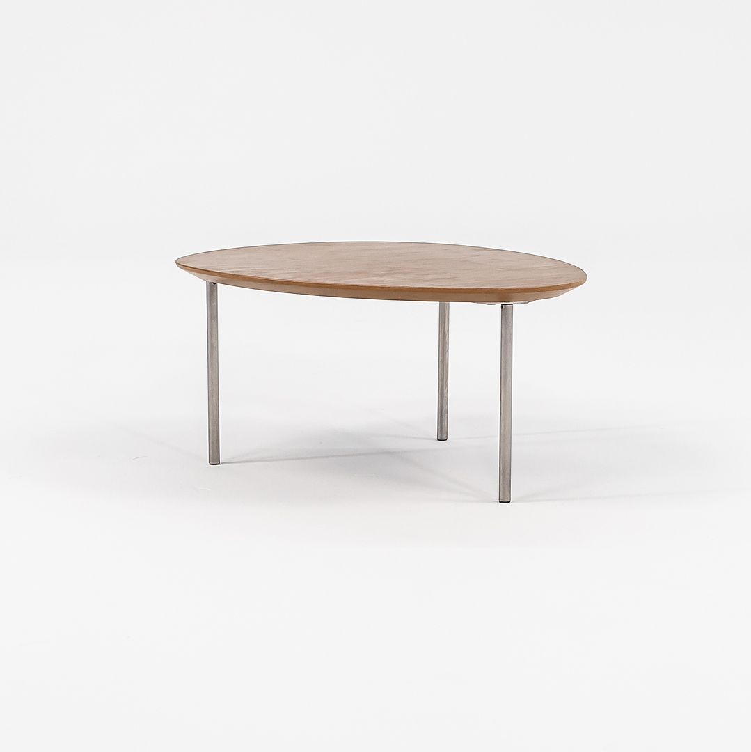 2010s Stua Eclipse Coffee / End Table with Stainless Steel Legs Made in Spain