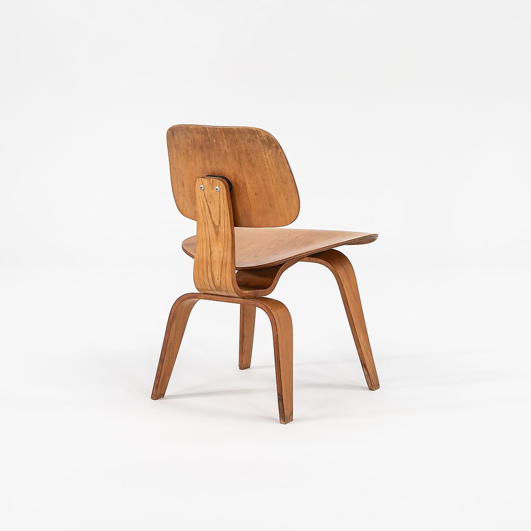 1946 DCW Chair by Ray and Charles Eames for Evans Products Company in Calico Ash