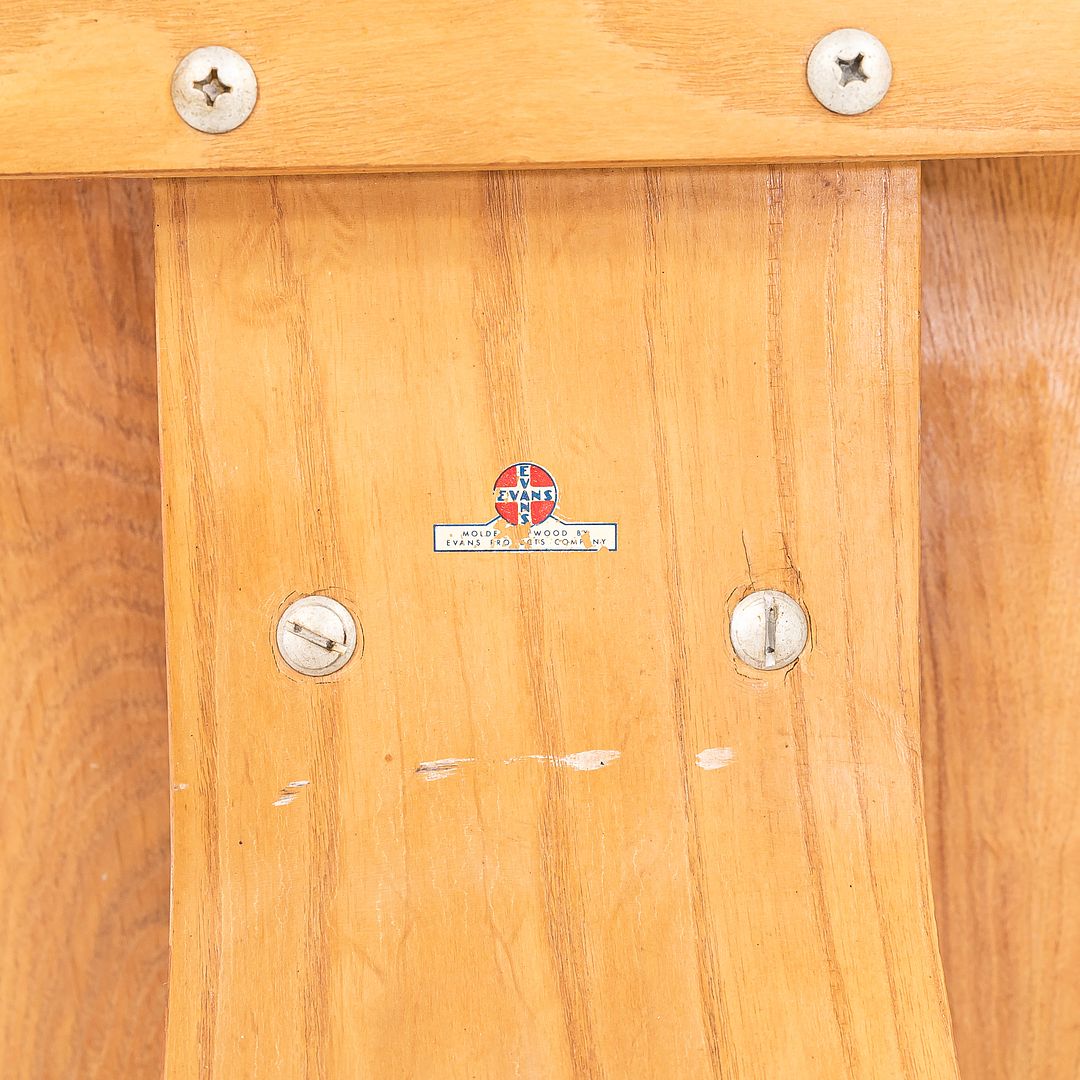 1946 DCW Chair by Ray and Charles Eames for Evans Products Company in Calico Ash