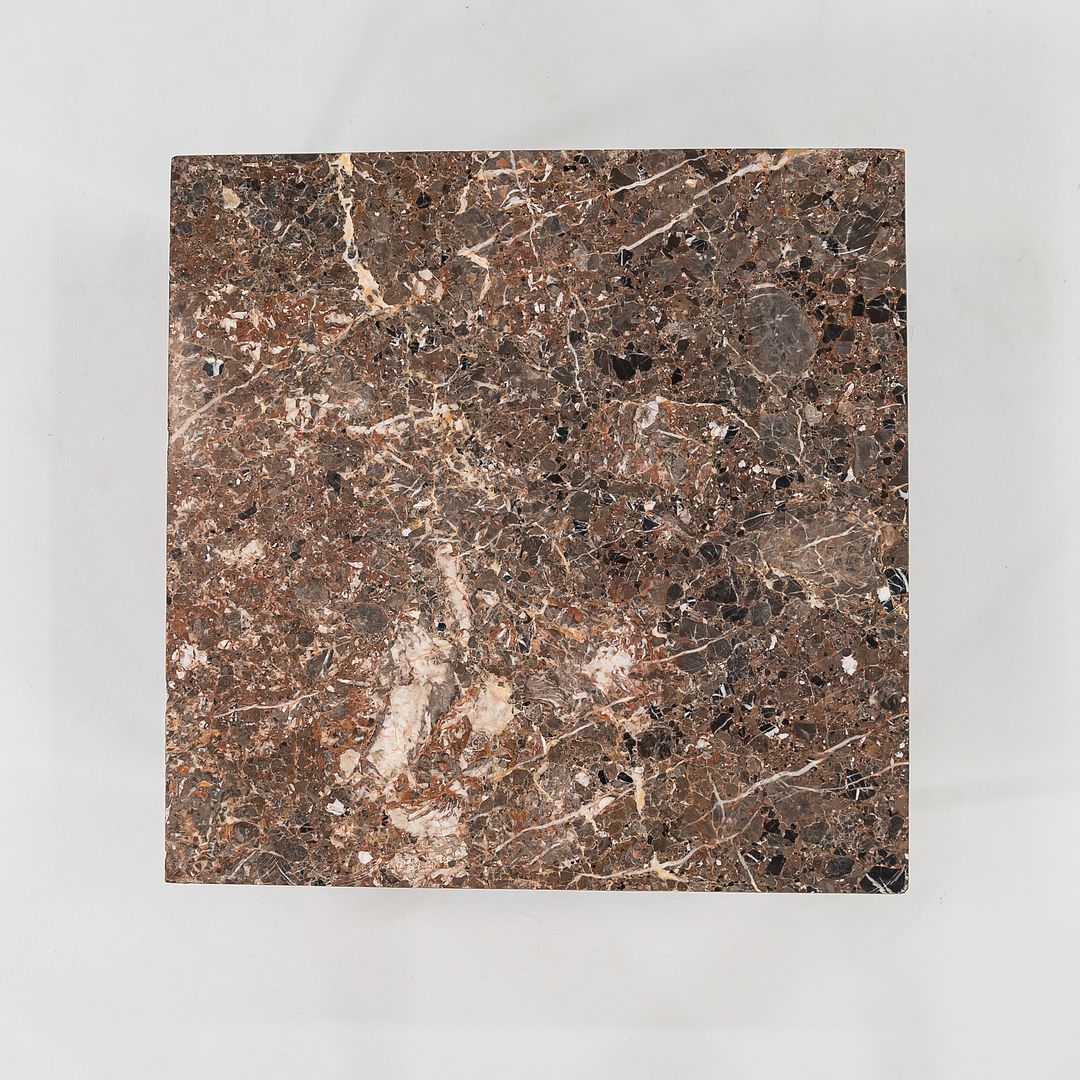 1965 Emperador Marble Coffee Table by Davis Allen and Gordon Bunshaft for SOM Design