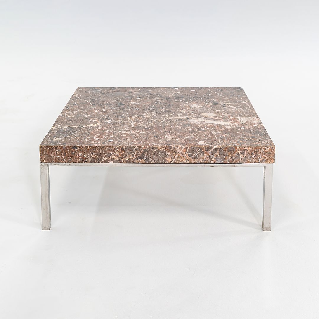 1965 Emperador Marble Coffee Table by Davis Allen and Gordon Bunshaft for SOM Design