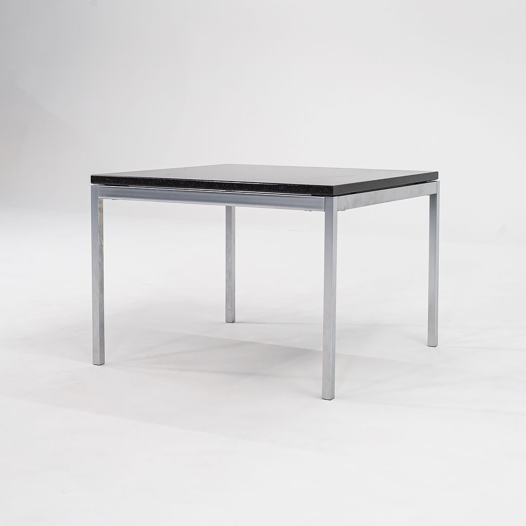 2016 Florence Knoll Coffee / End Table, Model 2510T by Florence Knoll for Knoll in Black Marble 2x Available