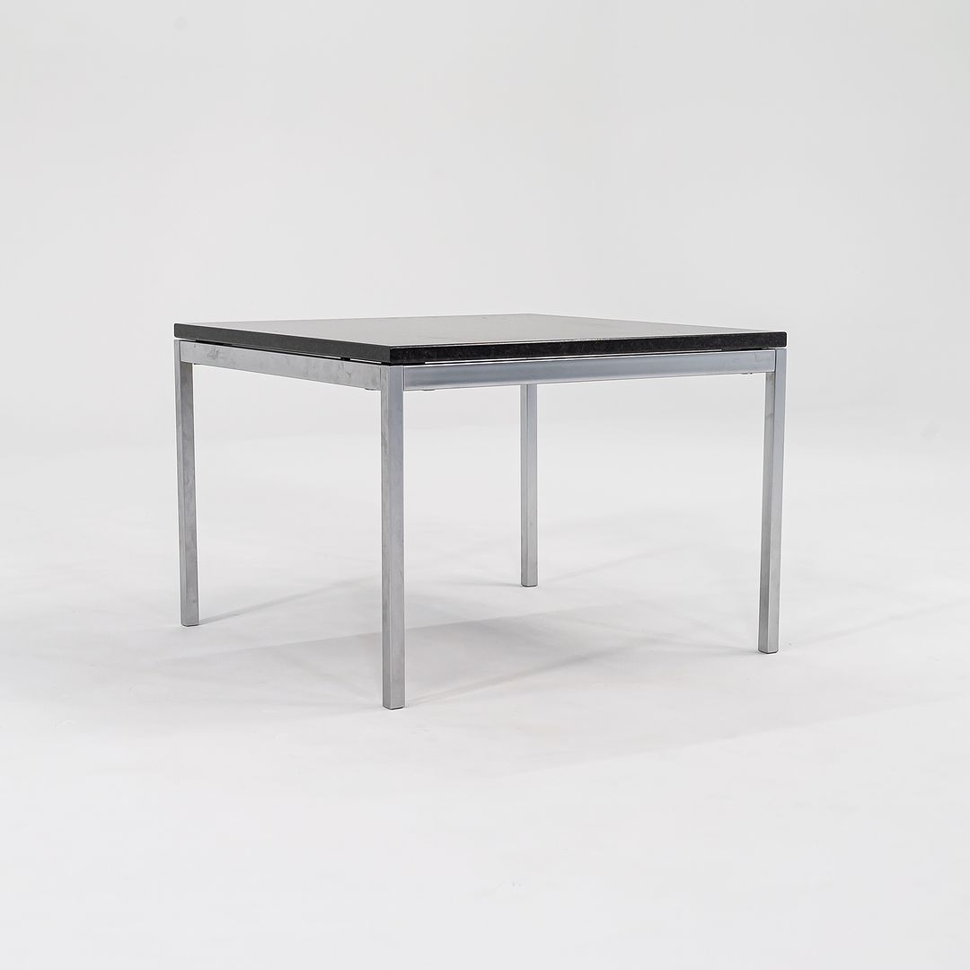 2016 Florence Knoll Coffee / End Table, Model 2510T by Florence Knoll for Knoll in Black Marble 2x Available