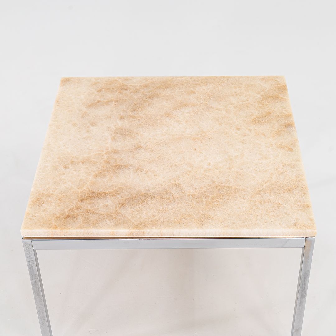 2016 Florence Knoll Coffee Table, Model 2510T by Florence Knoll for Knoll in Marble and Steel