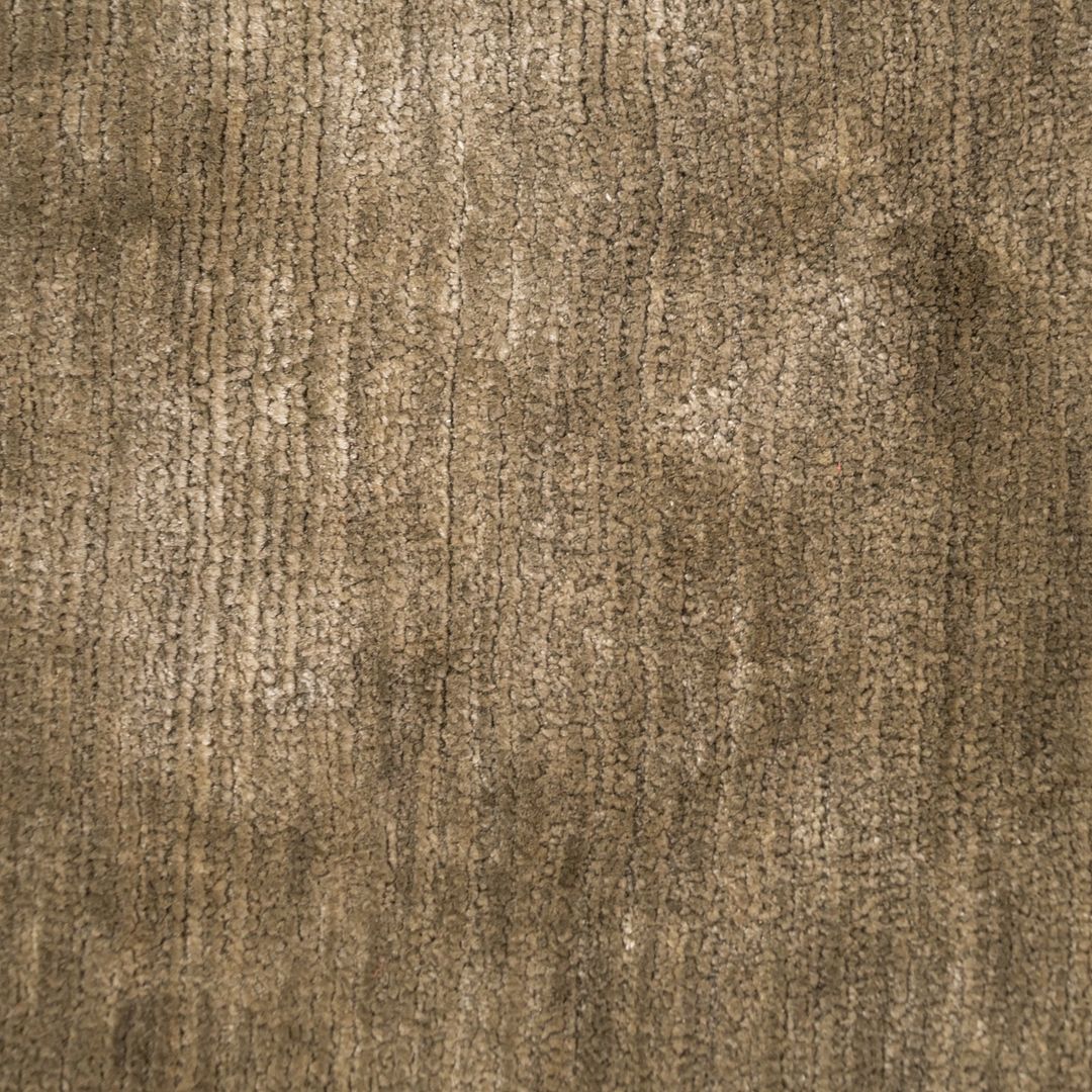 SOLD 100% Silk Green Rug from Nepal Imported by Carini Lang - Joseph Carini Carpets 10x14 ft