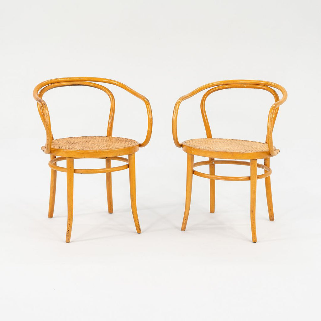 1960s Pair of No. B9 Bentwood Armchairs by Michael Thonet for Stendig in Beech