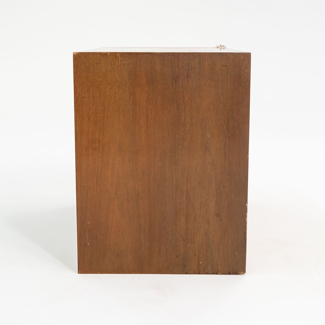 1954 BCS Four Drawer Cabinet, Model 4606 by George Nelson for Herman Miller in Walnut (without bench)