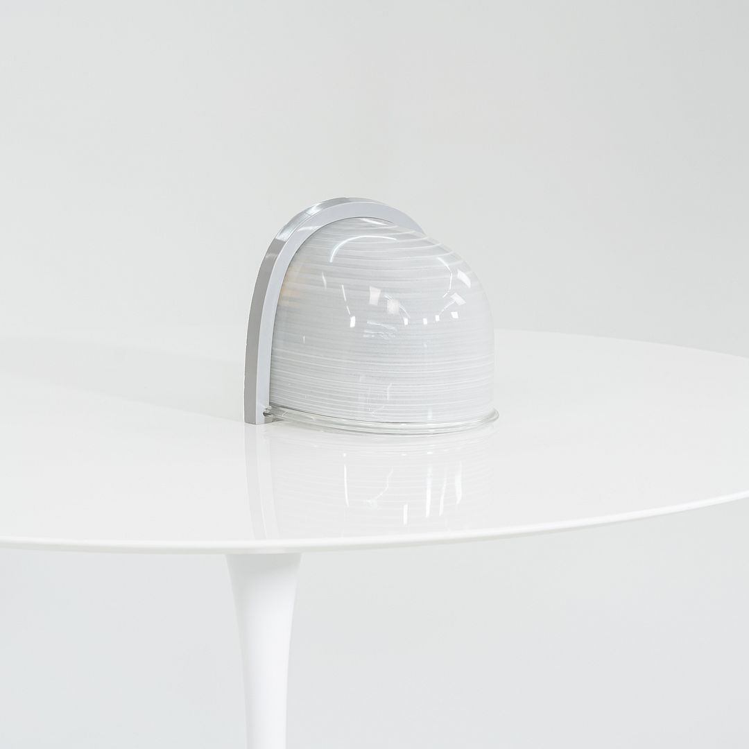 1980s Paride 20 Glass Wall Sconce by Angelo Mangiarotti for Artemide 3x Avail