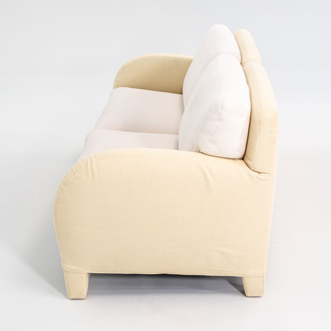 1990s Cina Sofa By Antonio Citterio For B&B Italia in 2-Tone Light Fabric 2x Available