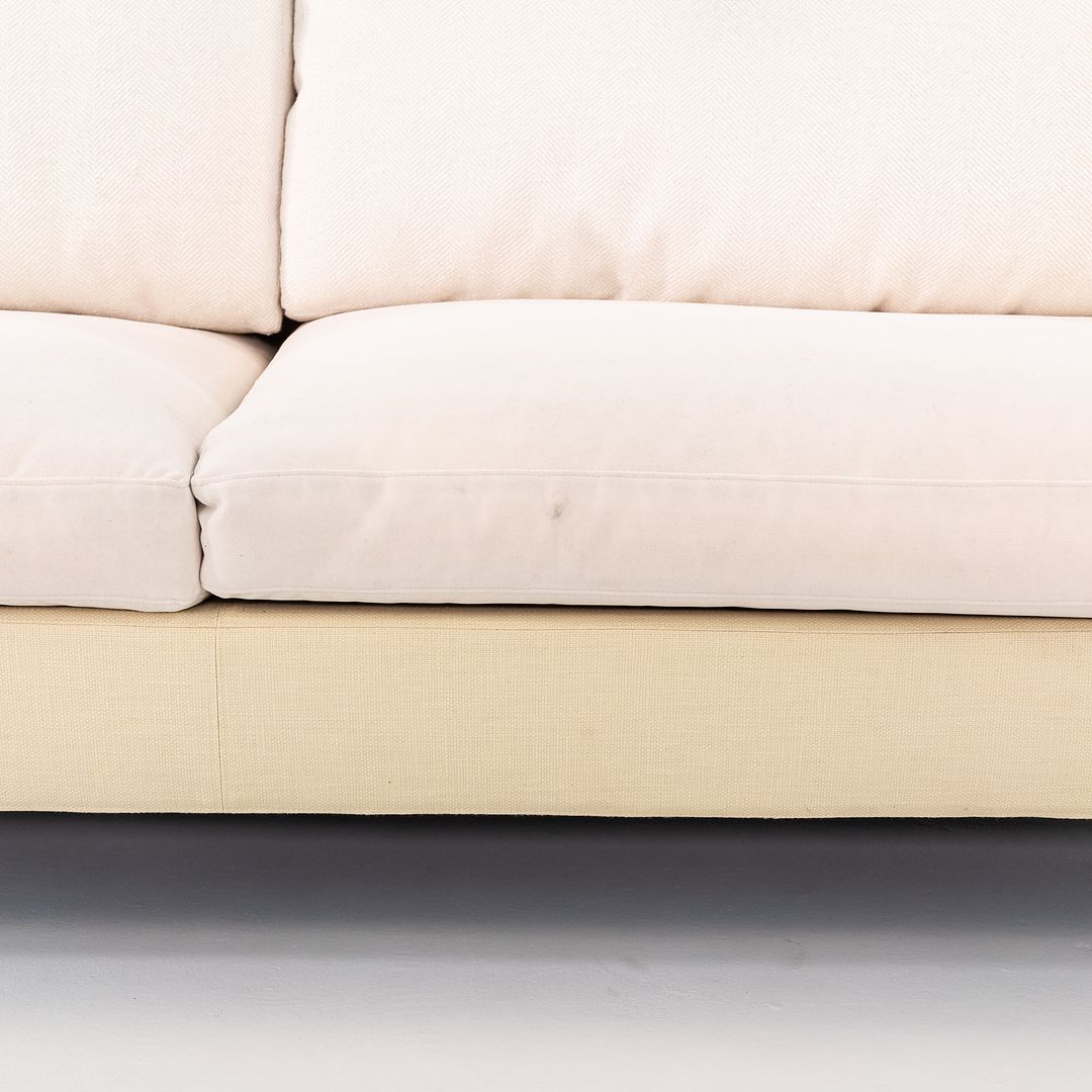 1990s Cina Sofa By Antonio Citterio For B&B Italia in 2-Tone Light Fabric 2x Available