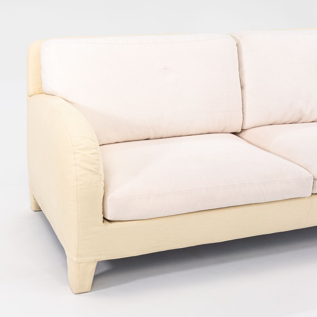 1990s Cina Sofa By Antonio Citterio For B&B Italia in 2-Tone Light Fabric 2x Available