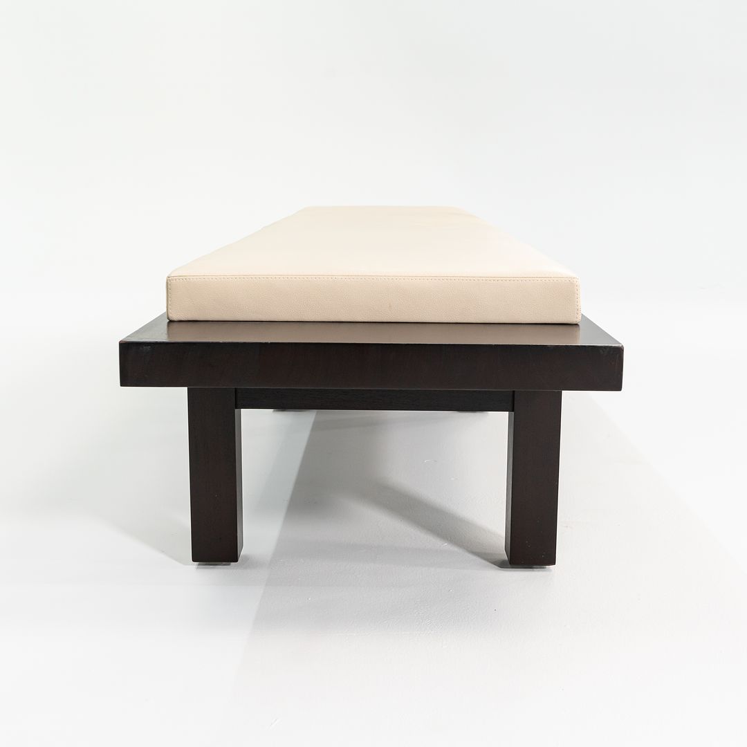 Cordovan Bench by Christian Liaigre for Holly Hunt in Leather 1x Available