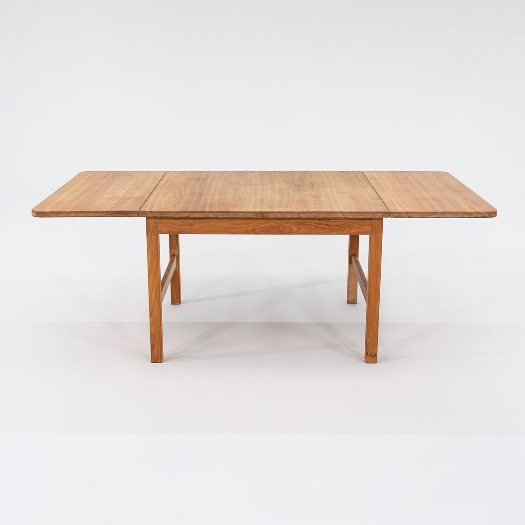 1960s Hans Wegner for PP Møbler Danish Drop Leaf Coffee Table Crafted in Oak