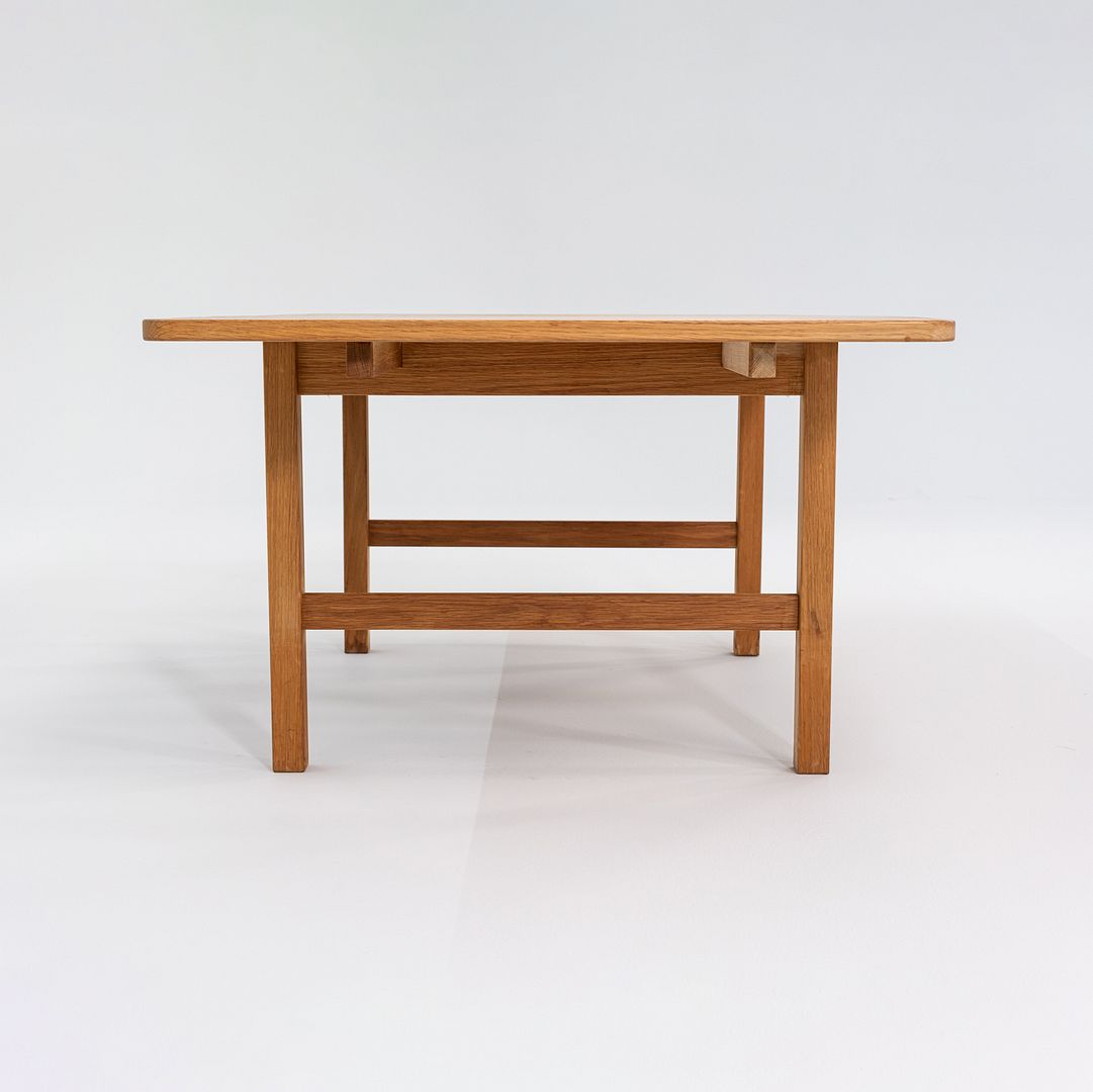 1960s Hans Wegner for PP Møbler Danish Drop Leaf Coffee Table Crafted in Oak