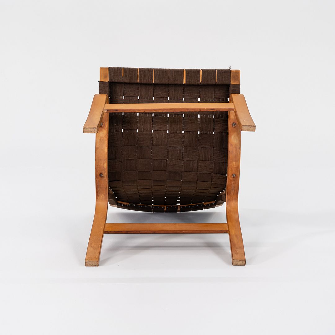 1960s Eva Lounge Chair, Model 41 by Bruno Mathsson for Firma Karl Mathsson Beech