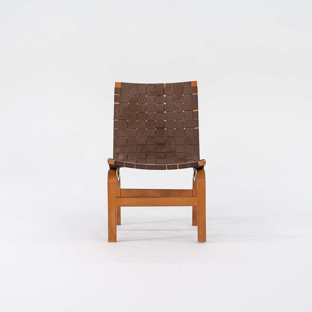 1960s Eva Lounge Chair, Model 41 by Bruno Mathsson for Firma Karl Mathsson Beech